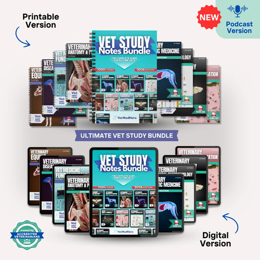 Vet Study Notes - COMPLETE BUNDLE